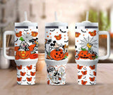 Goof & Troops Halloween Themed 40oz Tumbler with Handle