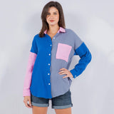 Cotton Candy Color Block Long Sleeve