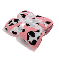 Super Soft Animal Print Brushed Poly Microfiber Throw Blanket