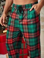 Men’s Plaid Holiday Pajama/Loungewear Pants