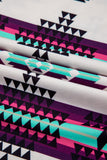 Fiestaa Azteca Western Print T-Shirt Dress