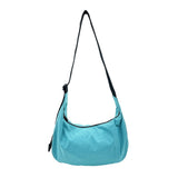 Water Resistant Aqua Crossbody Bag