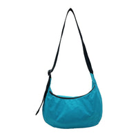 Water Resistant Aqua Crossbody Bag