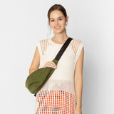 Water Resistant Aqua Crossbody Bag