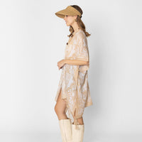Do Everything In Love Floral Print Kimono With Tassel & Tinsel