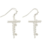 Blessed Cross Earrings