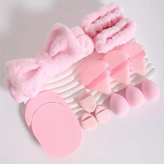 Pink Beauty Blender Set