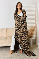 Cuddley Leopard Decorative Throw Blanket