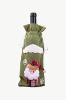 4-Pack Christmas Gnome Bottle Cover