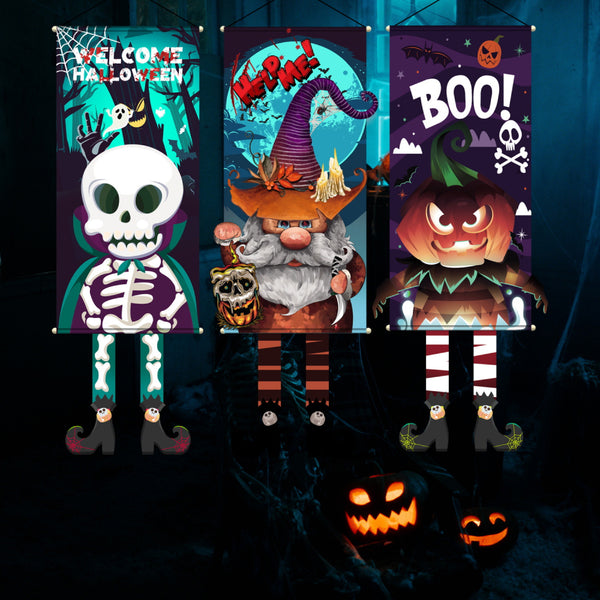 Assorted 2-Piece Halloween Element Hanging Widgets