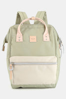 Himawari Water Resistant Canvas Backpack Bag with Side Pockets