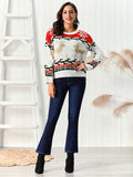 Reindeer Round Neck Sweater