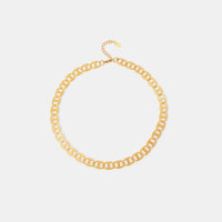 18K Gold-Plated Stainless Steel Chain Necklace