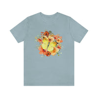 Floral Butterfly Tee