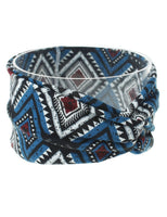 Blue Tribal Headband