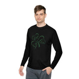 Faith Love Hope Clover Unisex Lightweight Long Sleeve Sport Tee