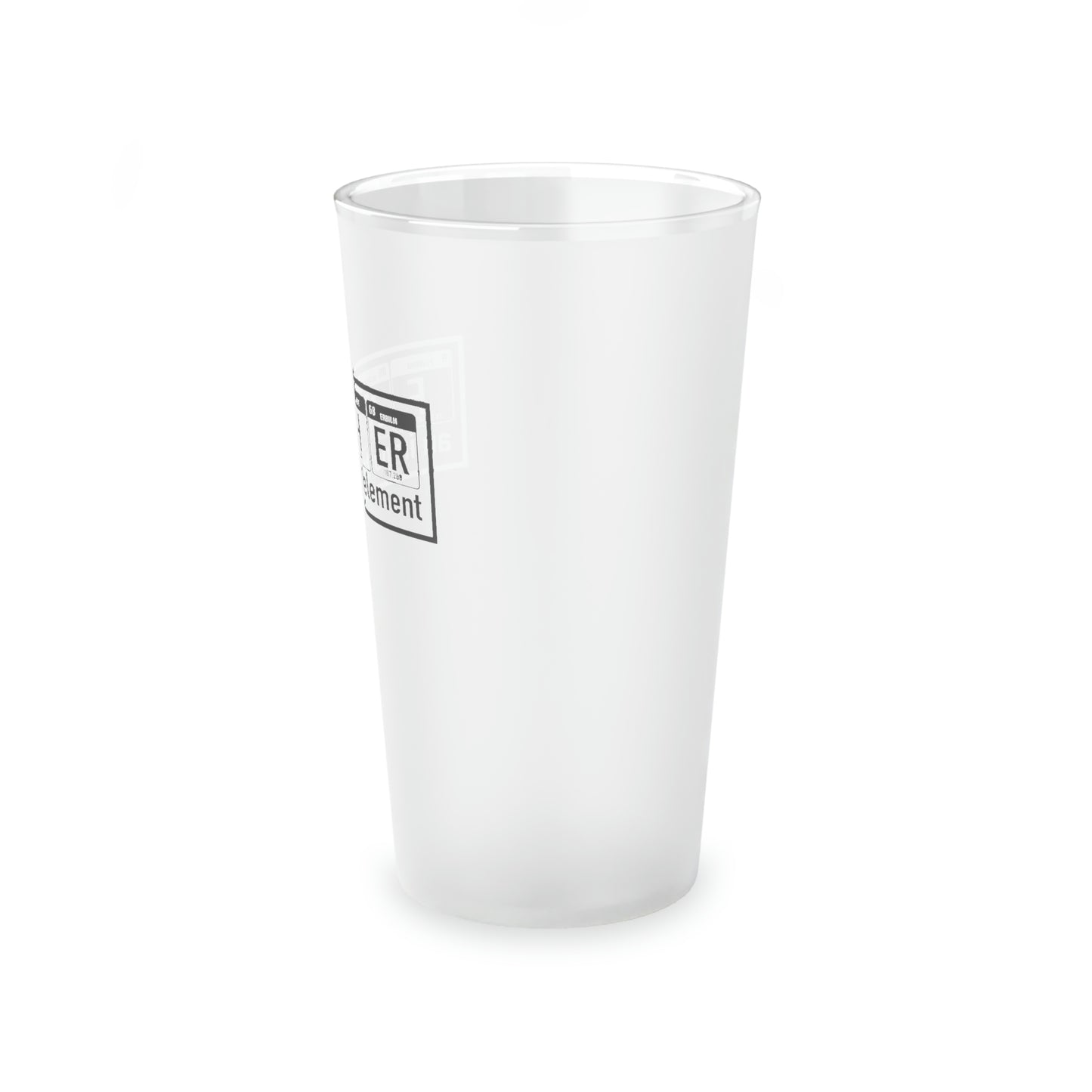 Father Frosted Pint Glass, 16oz