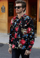 Men’s Floral Button Up