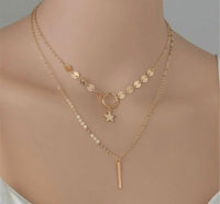 Star Charm Layered Necklace