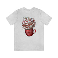 Coffee Is My Valentine Jersey Tee