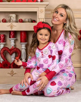 Mommy & Me Conversation Heart Loungewear Sets