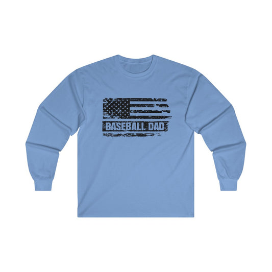 Baseball Dad Ultra Cotton Long Sleeve Tee