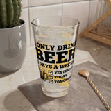 Beer Glass, 16oz