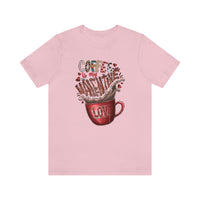 Coffee Is My Valentine Jersey Tee