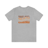 Turkey Gravy Beans & Rolls- Unisex Jersey Short Sleeve Tee