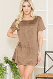 Micro Sued Tunic Dress