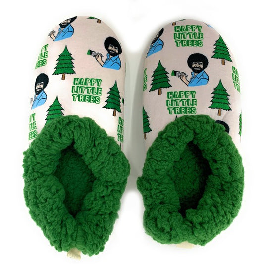 Lil Happy Trees Women's Sherpa Slipper Socks