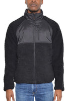 FULL ZIP SHERPA FLEECE JACKET