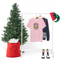 Pink Resting Grinchmas Bella Canvas Tee