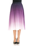 Women's High Waist Pleated A-Line Swing