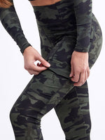 High-Waisted Tactical Leggings w Cargo Pockets