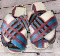 Plaid Super Soft Slippers