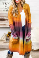 Stand Out Gradient Tie Dye Cardigan