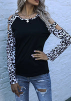 Cold Shoulder Hollow Out Top