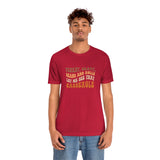 Turkey Gravy Beans & Rolls- Unisex Jersey Short Sleeve Tee