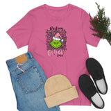 Pink Resting Grinchmas Bella Canvas Tee