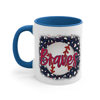 Braves Accent Coffee Mug, 11oz