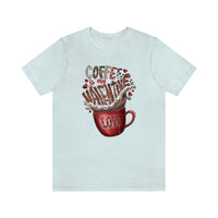 Coffee Is My Valentine Jersey Tee