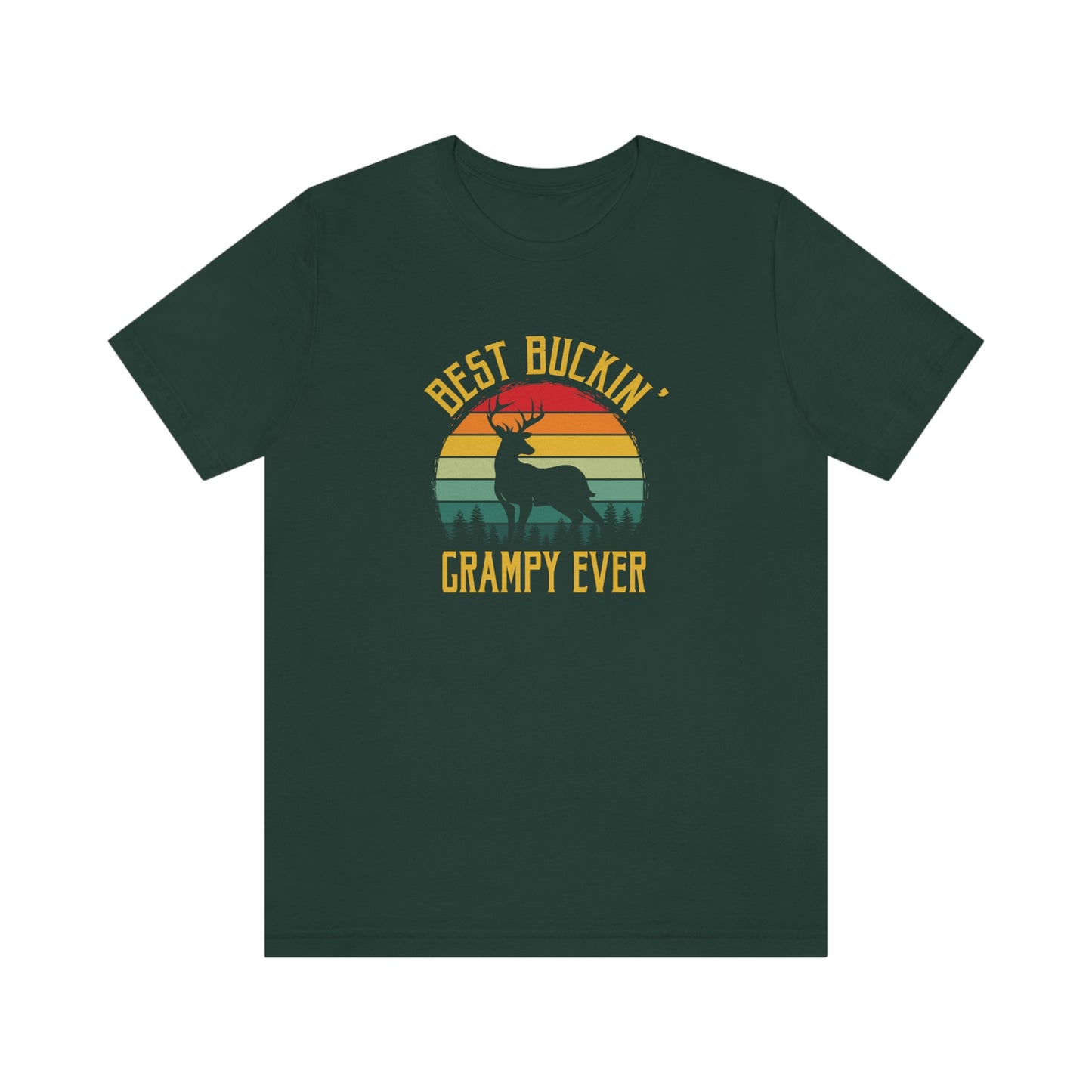 best buckin grampy Short Sleeve Tee