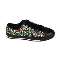 Leopard Grinch Women's Sneakers- (also available in high tops)