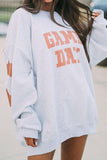 GAME DAY Long Sleeve Round Neck Sweatshirt