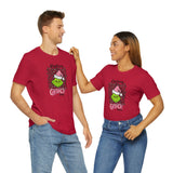 Pink Resting Grinchmas Bella Canvas Tee