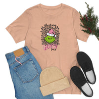 Pink Resting Grinchmas Bella Canvas Tee