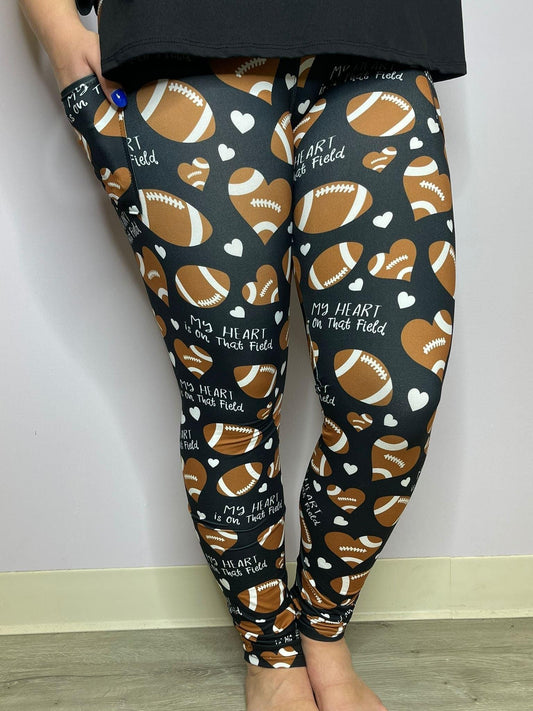 Football Momma Leggings w/ Pockets
