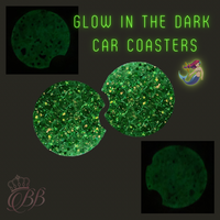 Glow In The Dark Car Coasters