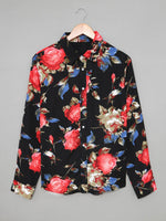 Men’s Floral Button Up